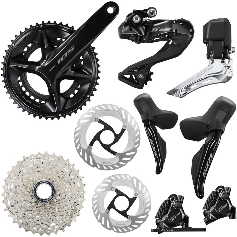 grupo 105 R7100 DI2 pack